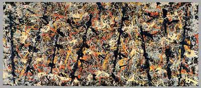 Jackson Pollock's Blue Poles, 1952