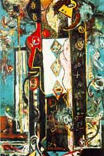 Jackson Pollock's Male and Female